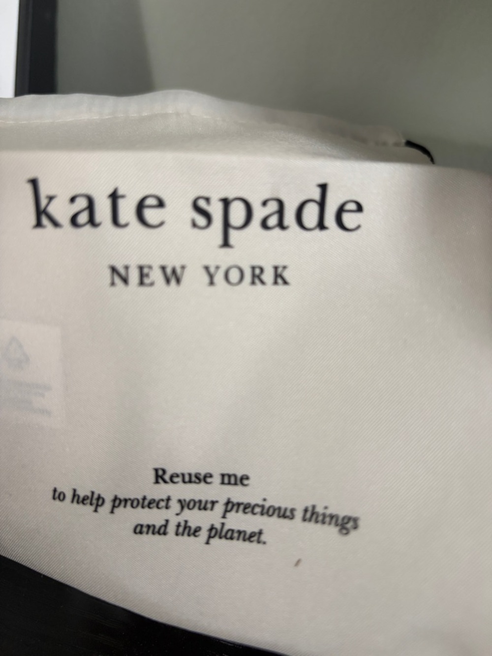 kate spade Gold Heart Pendant Necklace with Multicolor Crystal Border - Picture 3 of 4